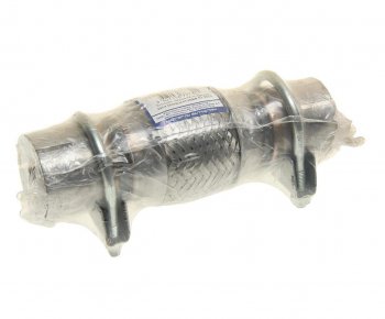 Гофра глушителя 51x100х200 с трубами в 3-ой оплетке innerbraid c хомутами TRANSMASTER TRANSMASTER 51-100-200k