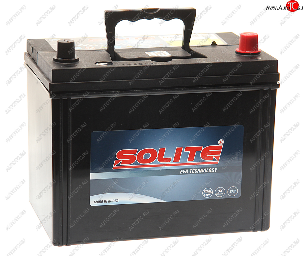 18 449 р. Аккумулятор SOLITE EFB Asia 80Ач обратная полярность SOLITE 6ст80(0) s95l  с доставкой в г. Вологда