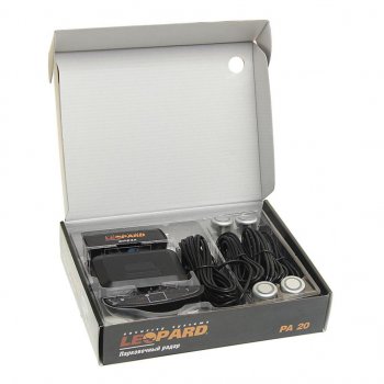Датчик парковки d=20мм LEOPARD LEOPARD pa-20 silver LEOPARD pa-20 silver