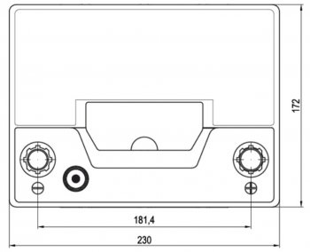 10 549 р. Аккумулятор VOLTHOR Ultra 60Ач обратная полярность VOLTHOR 6ст60(0) 56068 d23  с доставкой в г. Вологда. Увеличить фотографию 4