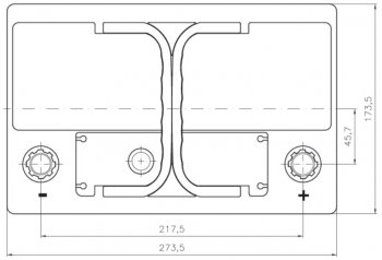 12 549 р. Аккумулятор VOLTHOR Supreme 75Ач обратная полярность,низкий VOLTHOR 6ст75(0) 57510  с доставкой в г. Вологда. Увеличить фотографию 4