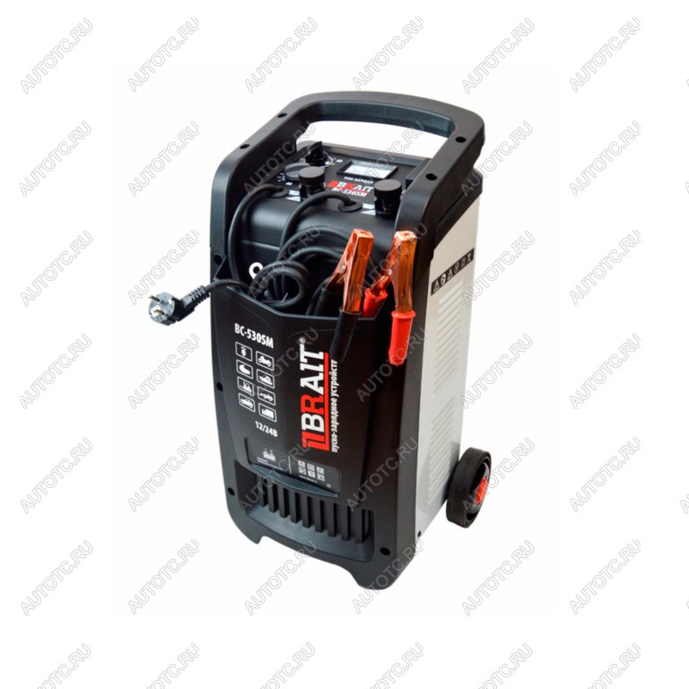 15 799 р. Устройство пуско-зарядное 12-24V30-800Ач500А передвижное BRAIT BRAIT bc-530sm  с доставкой в г. Вологда