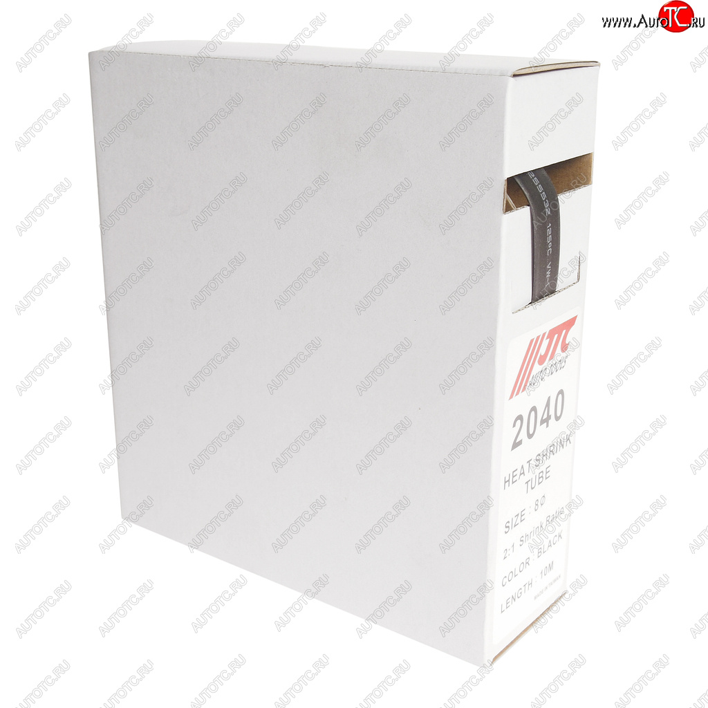 999 р. Трубка термоусадочная d=8мм 10м (мини-бокс) JTC JTC TOOLS CO., LTD jtc-2040 JTC TOOLS CO., LTD jtc-2040  с доставкой в г. Вологда