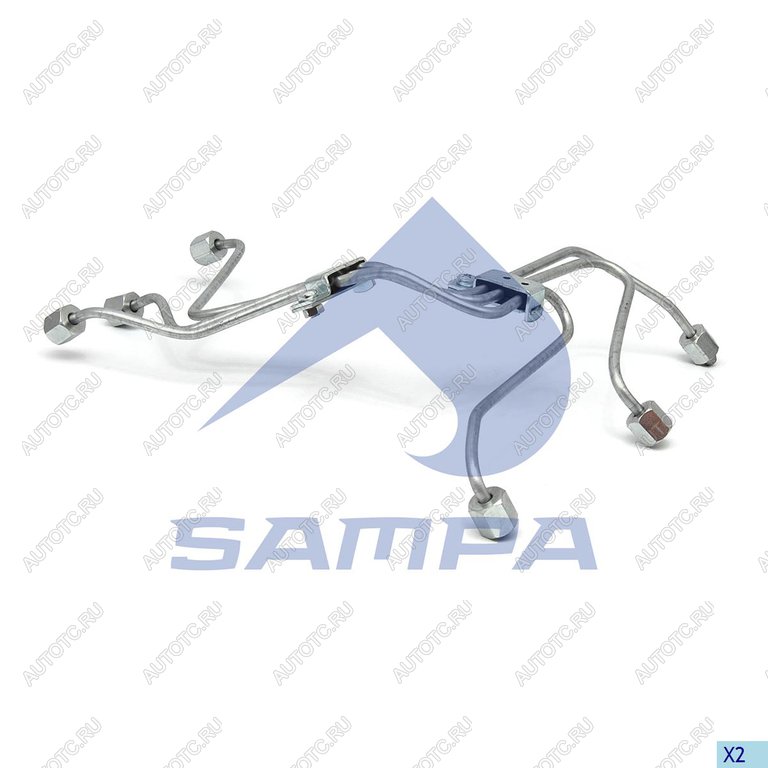 4 999 р. Трубка топливная DAF комплект SAMPA SAMPA 050.638  с доставкой в г. Вологда