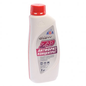 Антифриз красный концентрат 0.946л Antifreeze Z40 AGA AGA aga312z