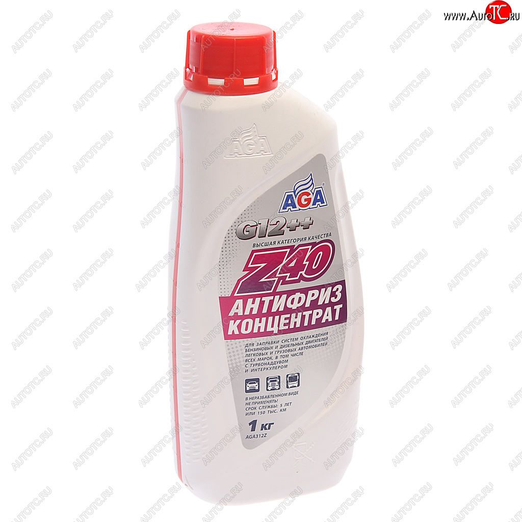 529 р. Антифриз красный концентрат 0.946л Antifreeze Z40 AGA AGA aga312z  с доставкой в г. Вологда