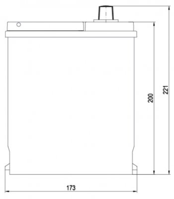 14 499 р. Аккумулятор VOLTHOR Ultra 95Ач обратная полярность VOLTHOR 6ст95(0) 59518 d31  с доставкой в г. Вологда. Увеличить фотографию 3