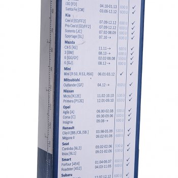 749 р. Щетка стеклоочистителя 450мм Twin BOSCH BOSCH 3397004581 BOSCH 3397004581  с доставкой в г. Вологда. Увеличить фотографию 5