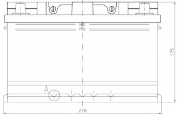 11 549 р. Аккумулятор VOLTHOR Ultra 73Ач обратная полярность,низкий VOLTHOR 6ст73(0) 57309  с доставкой в г. Вологда. Увеличить фотографию 2