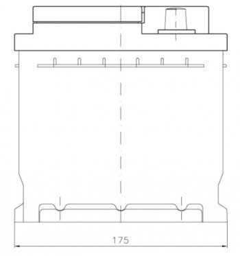 11 549 р. Аккумулятор VOLTHOR Ultra 73Ач обратная полярность,низкий VOLTHOR 6ст73(0) 57309  с доставкой в г. Вологда. Увеличить фотографию 3
