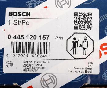 36 849 р. Форсунка IVECO топливная BOSCH BOSCH 0445120157 BOSCH 0445120157  с доставкой в г. Вологда. Увеличить фотографию 7