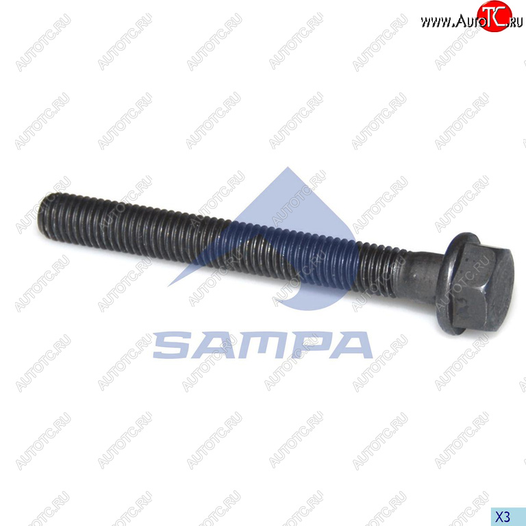 156 р. Болт MERCEDES (дв.OM401-449) коллектора выпускного (M10x1.5x85) SAMPA SAMPA 100.003  с доставкой в г. Вологда