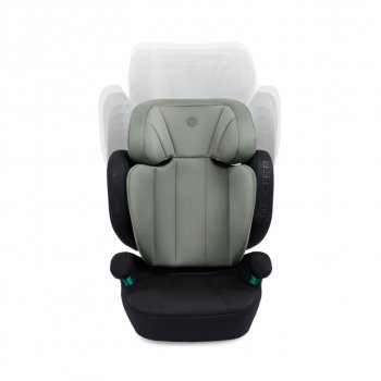 7 649 р. Автокресло детское 15-36кг (II-III) 3-12лет dark green NEXTER Isofix HAPPY BABY HAPPY BABY 4690624065538  с доставкой в г. Вологда. Увеличить фотографию 2
