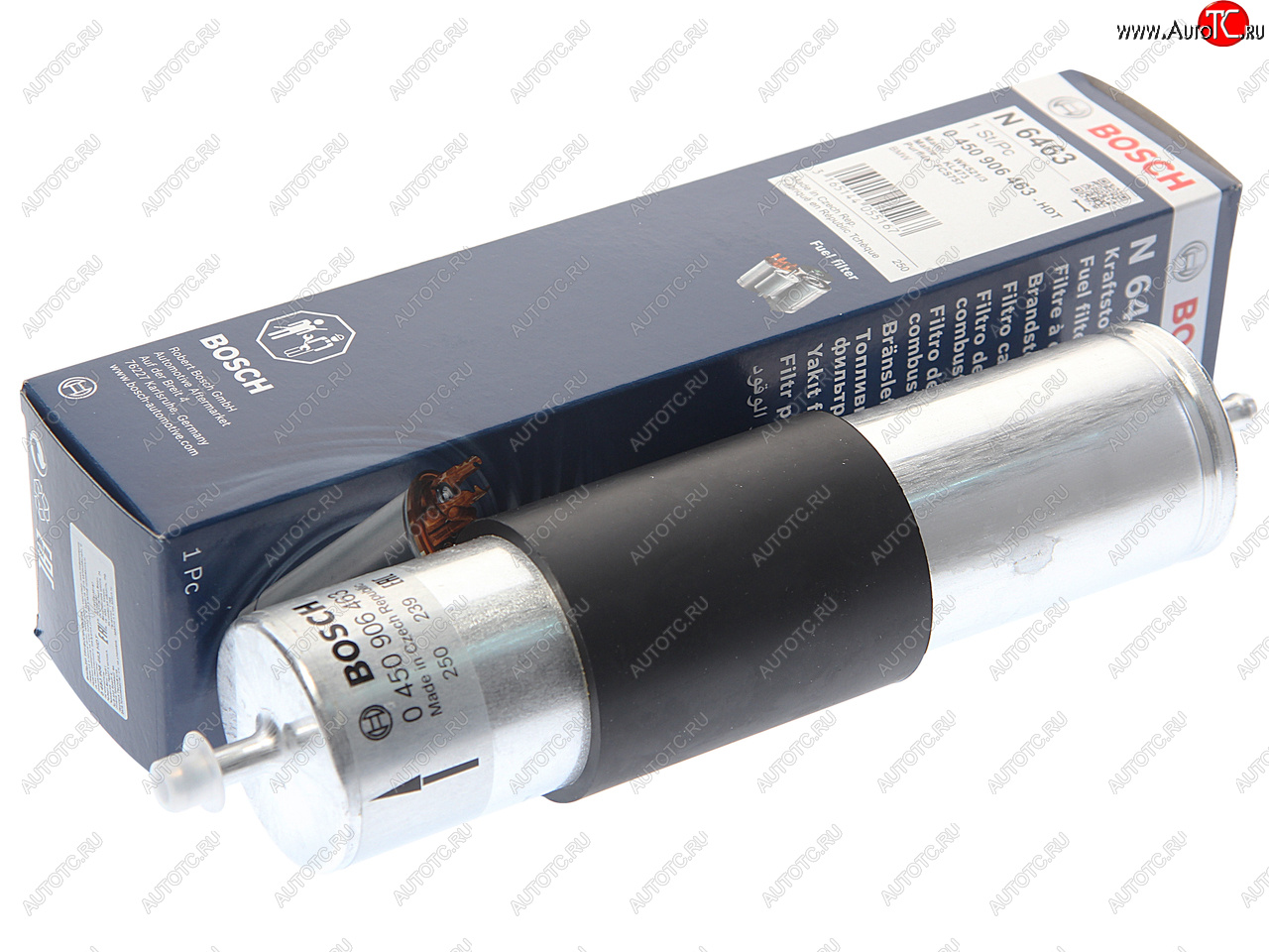 2 299 р. Фильтр топливный BMW X5 (E53) (TDI) BOSCH BOSCH 0450906463  с доставкой в г. Вологда