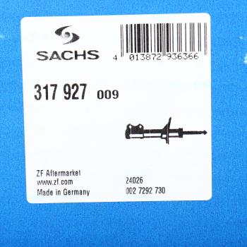 15 599 р. Амортизатор MAN TGA кабины задний с пружиной (287347 12x45 12x50 OO) SACHS SACHS 317927  с доставкой в г. Вологда. Увеличить фотографию 4