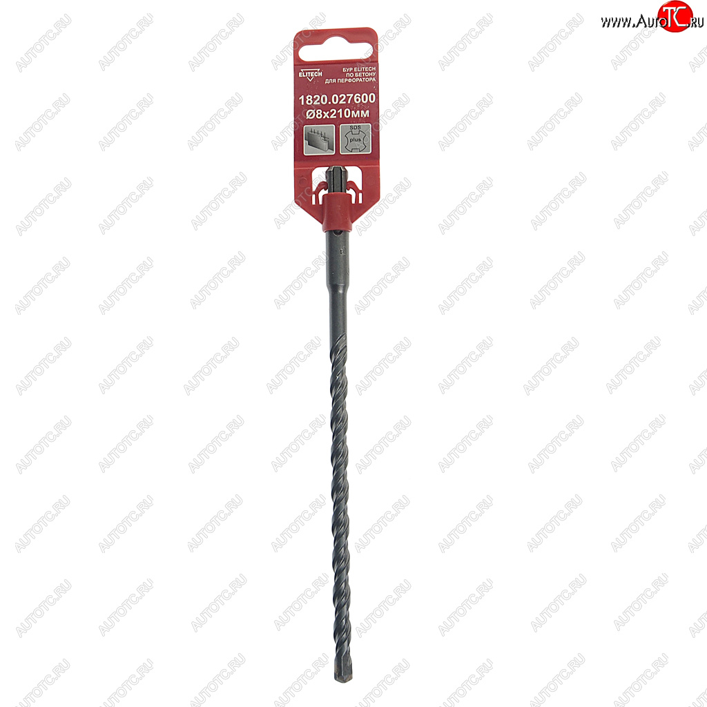 97 р. Бур SDS+ 8х210мм ELITECH ELITECH 1820.027600  с доставкой в г. Вологда