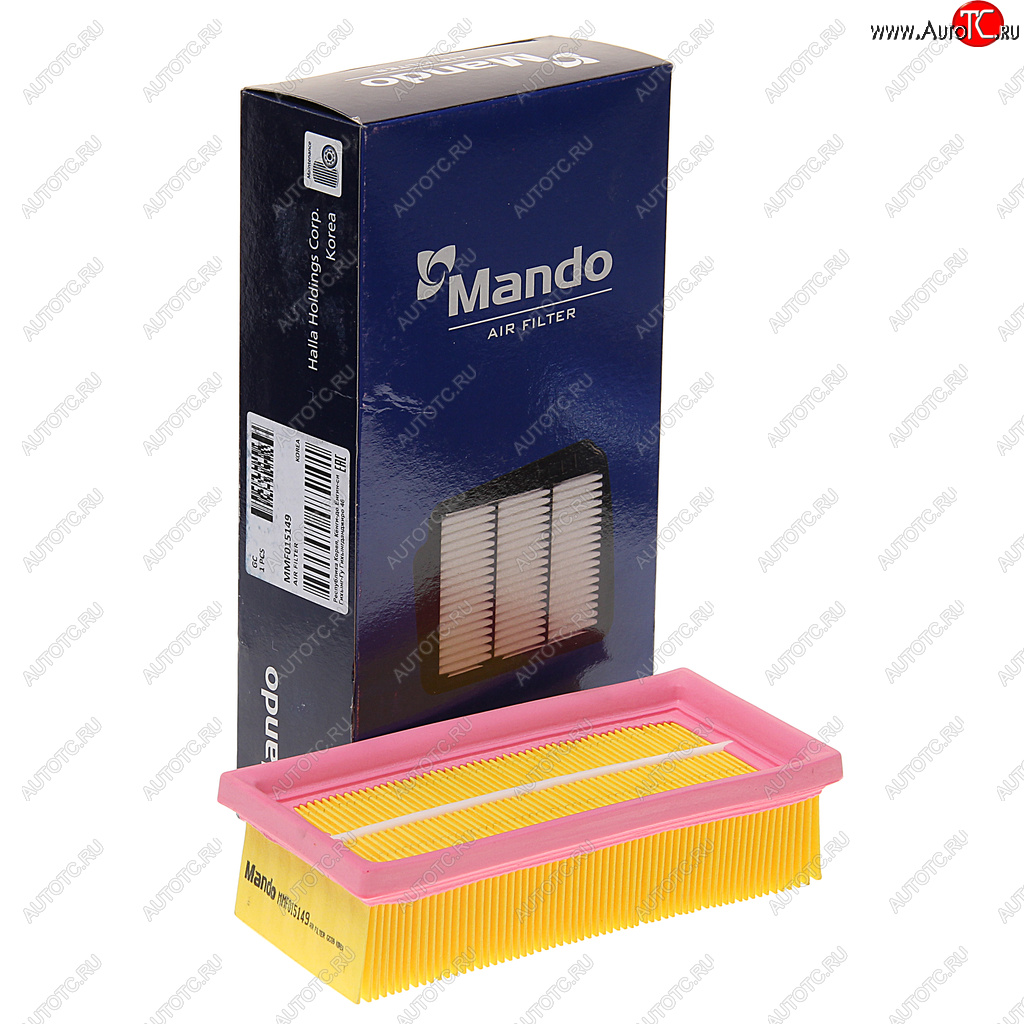 329 р. Фильтр воздушный VW Golf 2,Jetta 2 (1.6/1.8) MANDO MANDO mmf015149 MANDO mmf015149  с доставкой в г. Вологда
