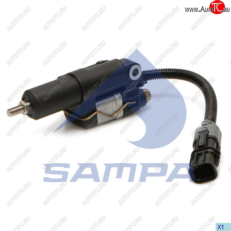 13 199 р. Цилиндр MAN F2000,TGA остановки двигателя пневматический SAMPA SAMPA 023.168  с доставкой в г. Вологда