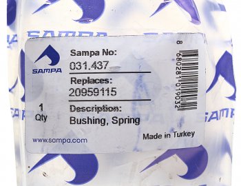 1 449 р. Втулка VOLVO рессоры задней SAMPA SAMPA 031.437  с доставкой в г. Вологда. Увеличить фотографию 2