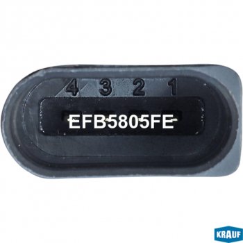 749 р. Датчик давления воздуха VW Golf 5 (04-) коллектора впускного KRAUF KRAUF efb5805fe  с доставкой в г. Вологда. Увеличить фотографию 3