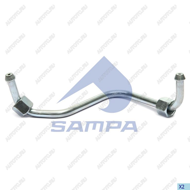 2 369 р. Трубка топливная MAN высокого давления (4 цилиндр) SAMPA SAMPA 026.312  с доставкой в г. Вологда