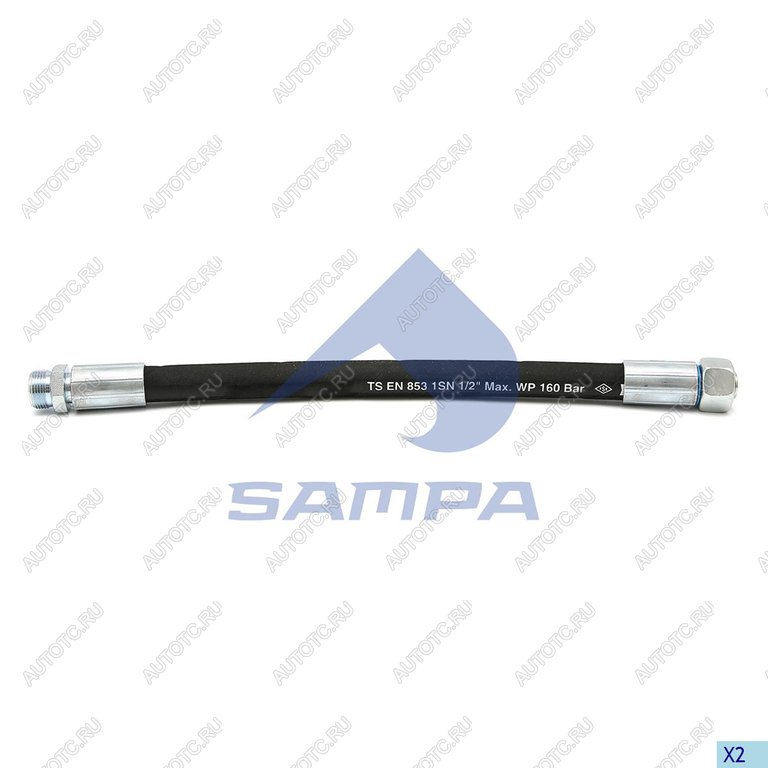 1 599 р. Шланг МАN ГУРа SAMPA SAMPA 024.179  с доставкой в г. Вологда