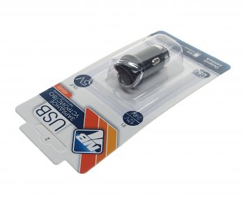 286 р. Устройство зарядное в прикуриватель 1USB + 1Type C 12-24V NOVA BRIGHT NOVA BRIGHT 48045  с доставкой в г. Вологда. Увеличить фотографию 2