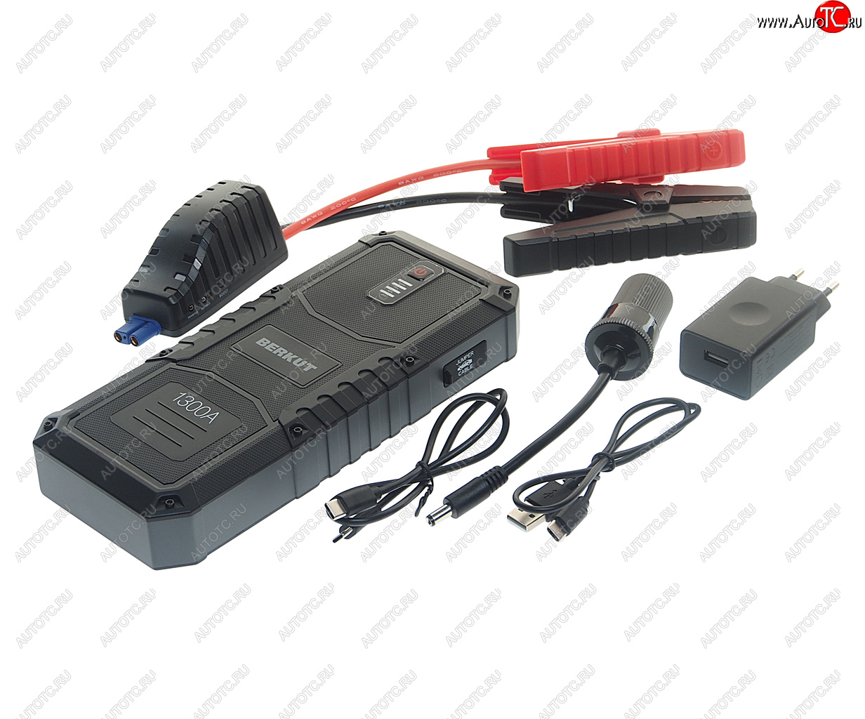 20 399 р. Устройство пусковое 12V 1300A 20800мАч пыле-влагозащита IP66 (power bank) BERKUT BERKUT jsl-25000  с доставкой в г. Вологда