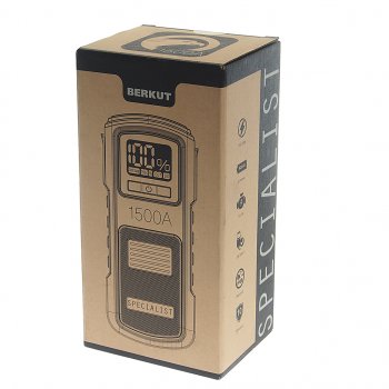 22 399 р. Устройство пусковое 12V 1500A 24000мАч пыле-влагозащита IP66 (power bank) BERKUT BERKUT jsl-27000  с доставкой в г. Вологда. Увеличить фотографию 6