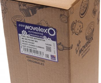1 089 р. Фильтр топливный КАМАЗ дв.CUMMINS DAF DONGFENG сепаратор MOVELEX MOVELEX fs1067-mx  с доставкой в г. Вологда. Увеличить фотографию 5