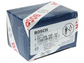 16 599 р. Датчик давления IVECO топлива BOSCH BOSCH 0281006165 BOSCH 0281006165  с доставкой в г. Вологда. Увеличить фотографию 3