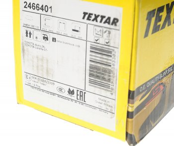 3 099 р. Колодки тормозные задние (4шт.) TEXTAR Toyota Auris E150 хэтчбэк 5 дв. дорестайлинг (2006-2010)  с доставкой в г. Вологда. Увеличить фотографию 3