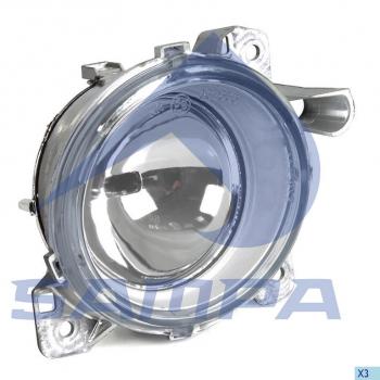Фара SCANIA 4,P,G,R,T series дальнего света правая внутренняя SAMPA SAMPA 042.073