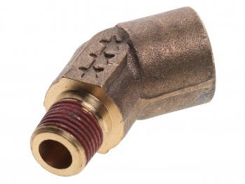Штуцер SHACMAN SHAANXI КПП угловой 45град. OE SHACMAN 12880