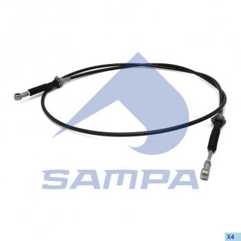 Трос SCANIA переключения КПП SAMPA SAMPA 047.350