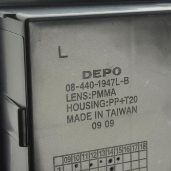 3 799 р. Фонарь задний MERCEDES левый (465х130мм) АМР разъем сзади DEPO DEPO 4401947lwe  с доставкой в г. Вологда. Увеличить фотографию 3