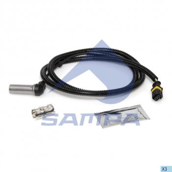 Датчик АБС MAN TGA колеса переднего правого SAMPA SAMPA 096.332