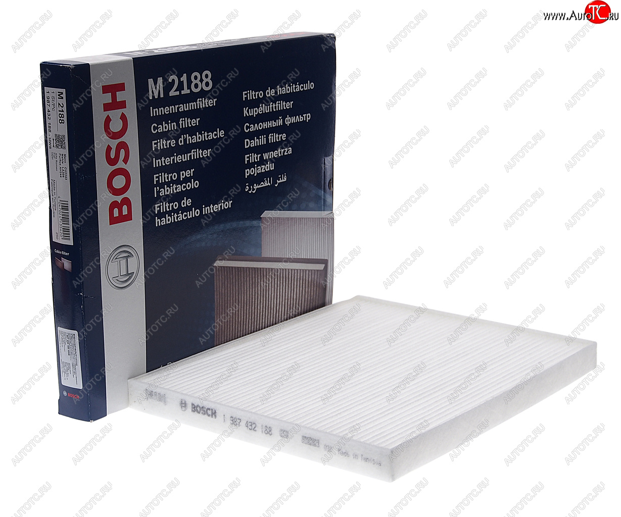 579 р. Фильтр воздушный салона OPEL Corsa D FIAT Grande Punto (05-) BOSCH BOSCH 1987432188 BOSCH 1987432188  с доставкой в г. Вологда