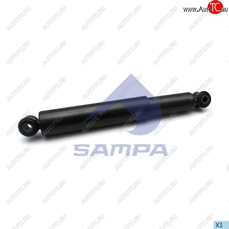 3 999 р. Амортизатор RENAULT VOLVO передний левыйправый SAMPA SAMPA 078.314-01  с доставкой в г. Вологда