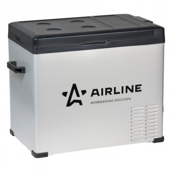 30 599 р. Автохолодильник 50л 65х36х49см компрессорный 12-24V 60W металл,пластик 17.29кг AIRLINE AIRLINE acfk003 AIRLINE acfk003  с доставкой в г. Вологда. Увеличить фотографию 2