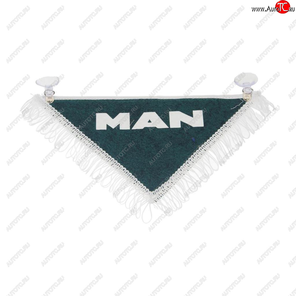 204 р. Вымпел MAN с бахромой на 2-х присосках АВТОРЕАЛ АВТОРЕАЛ man АВТОРЕАЛ man  с доставкой в г. Вологда