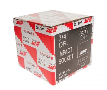 2 899 р. Головка торцевая 3/4 57мм ударная L=74мм JTC JTC TOOLS CO., LTD jtc-645257 JTC TOOLS CO., LTD jtc-645257  с доставкой в г. Вологда. Увеличить фотографию 3