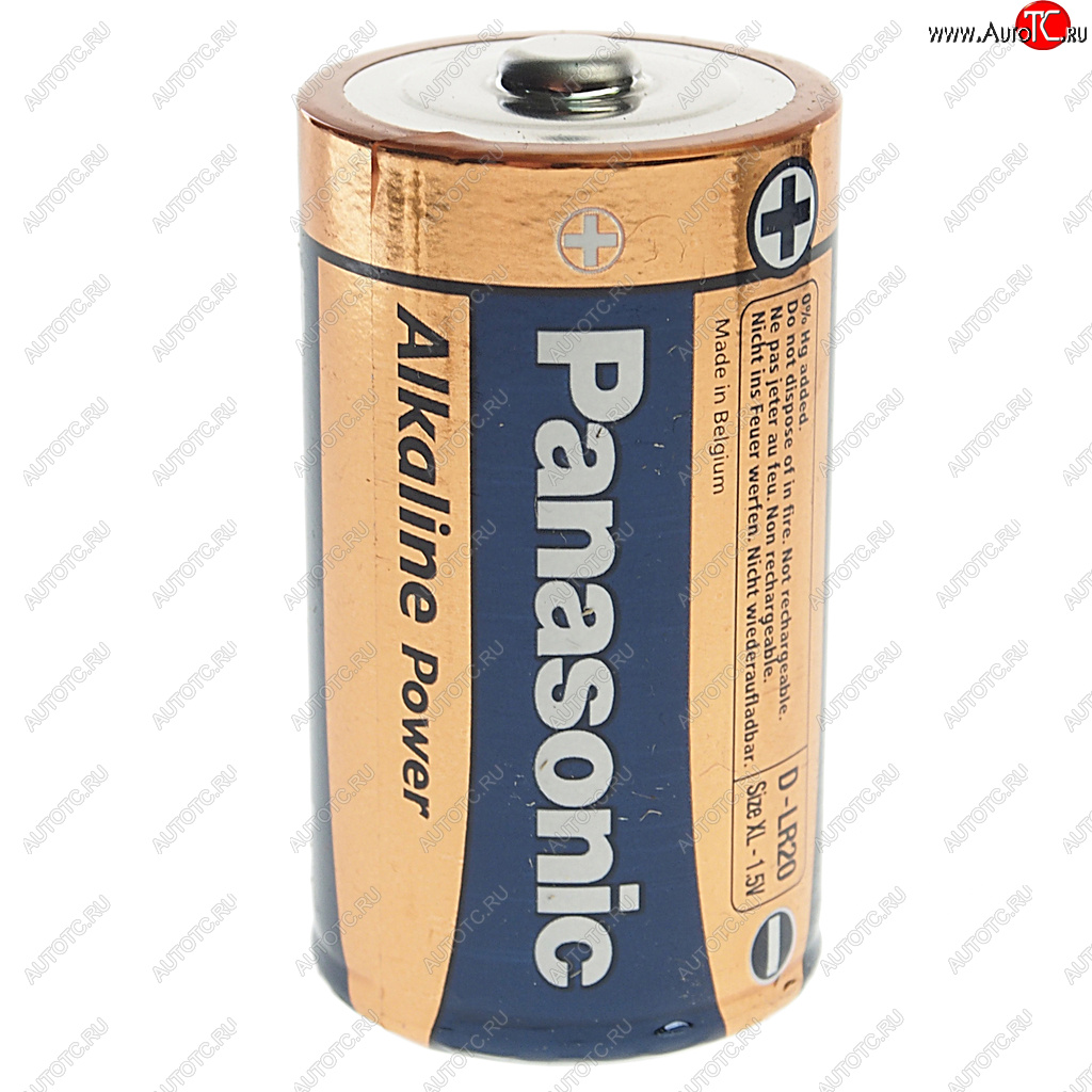 539 р. Батарейка D LR20 1.5V блистер 2шт. (цена за 1шт.) PANASONIC PANASONIC lr20apb2bp  с доставкой в г. Вологда