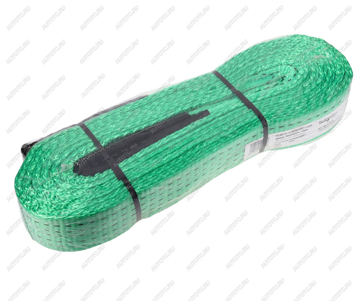 1 089 р. Трос буксировочный 8т 5м-50мм ленточный (петля-петля) MAGNUS-PROFI MAGNUS-PROFI sz054174  с доставкой в г. Вологда