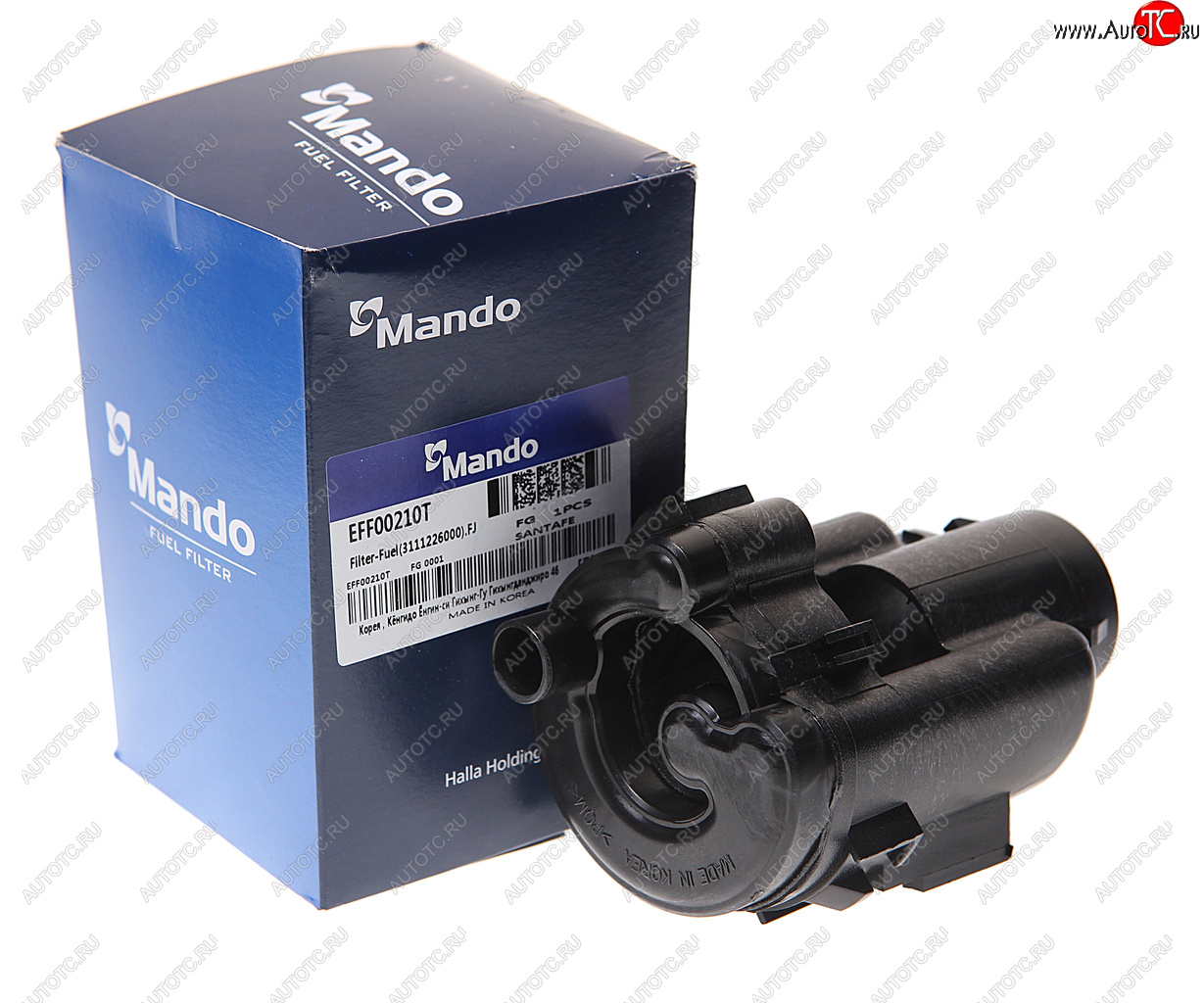 999 р. Фильтр топливный HYUNDAI Santa Fe (00-) MANDO MANDO eff00210t MANDO eff00210t  с доставкой в г. Вологда