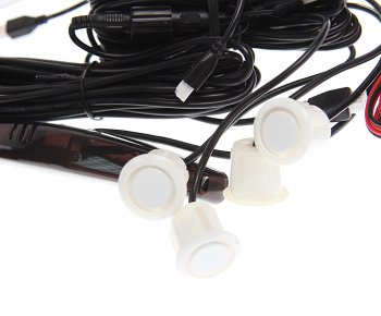 2 379 р. Датчик парковки d=19мм INTERPOWER INTERPOWER ip-415 (19mm) (4 датчика) white  с доставкой в г. Вологда. Увеличить фотографию 2