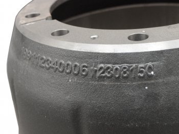 13 399 р. Барабан тормозной SHACMAN SHAANXI F2000 задний OE SHACMAN 99112340006  с доставкой в г. Вологда. Увеличить фотографию 4