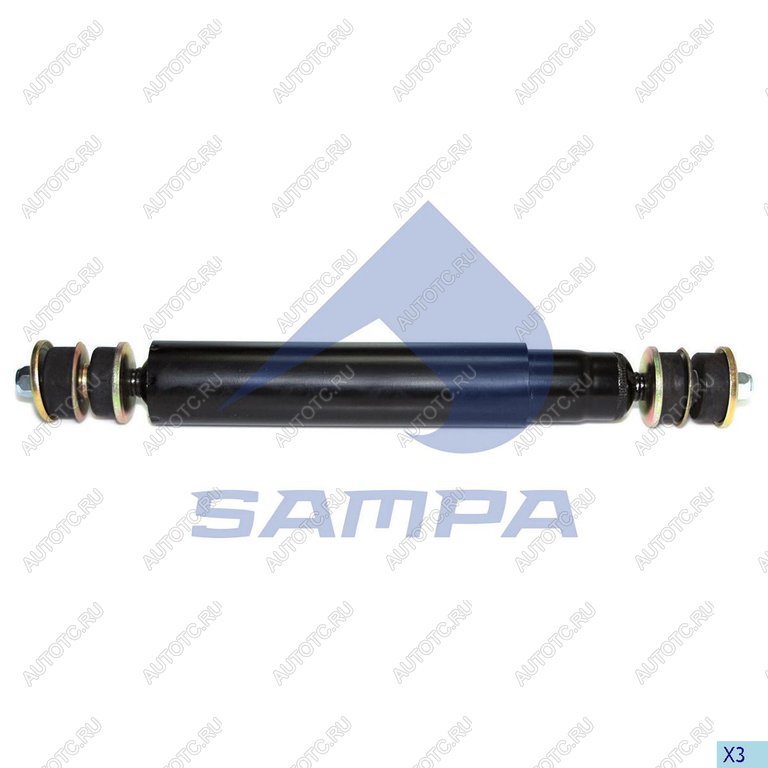 4 099 р. Амортизатор DAF F95 передний SAMPA SAMPA 051.205-01  с доставкой в г. Вологда