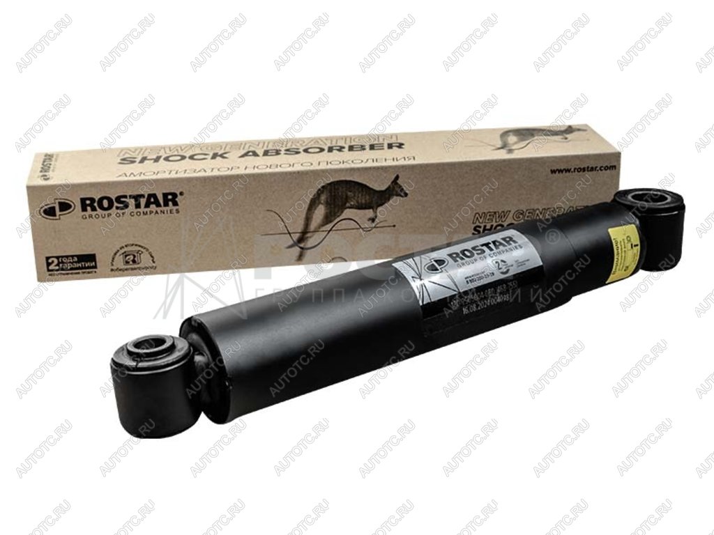 7 499 р. Амортизатор MAN TGA задний (473770 20х62 30х62 ОО) ROSTAR ROSTAR 180-2905004-050  с доставкой в г. Вологда