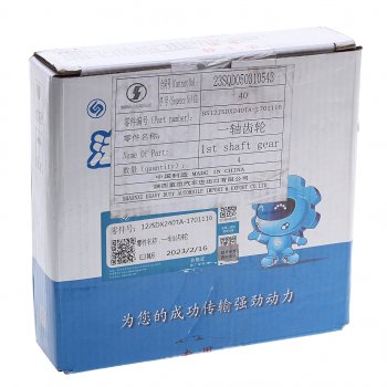 4 849 р. Шестерня SHACMAN SHAANXI вала первичного КПП OE SHACMAN 12jsdx240ta-1701116  с доставкой в г. Вологда. Увеличить фотографию 3